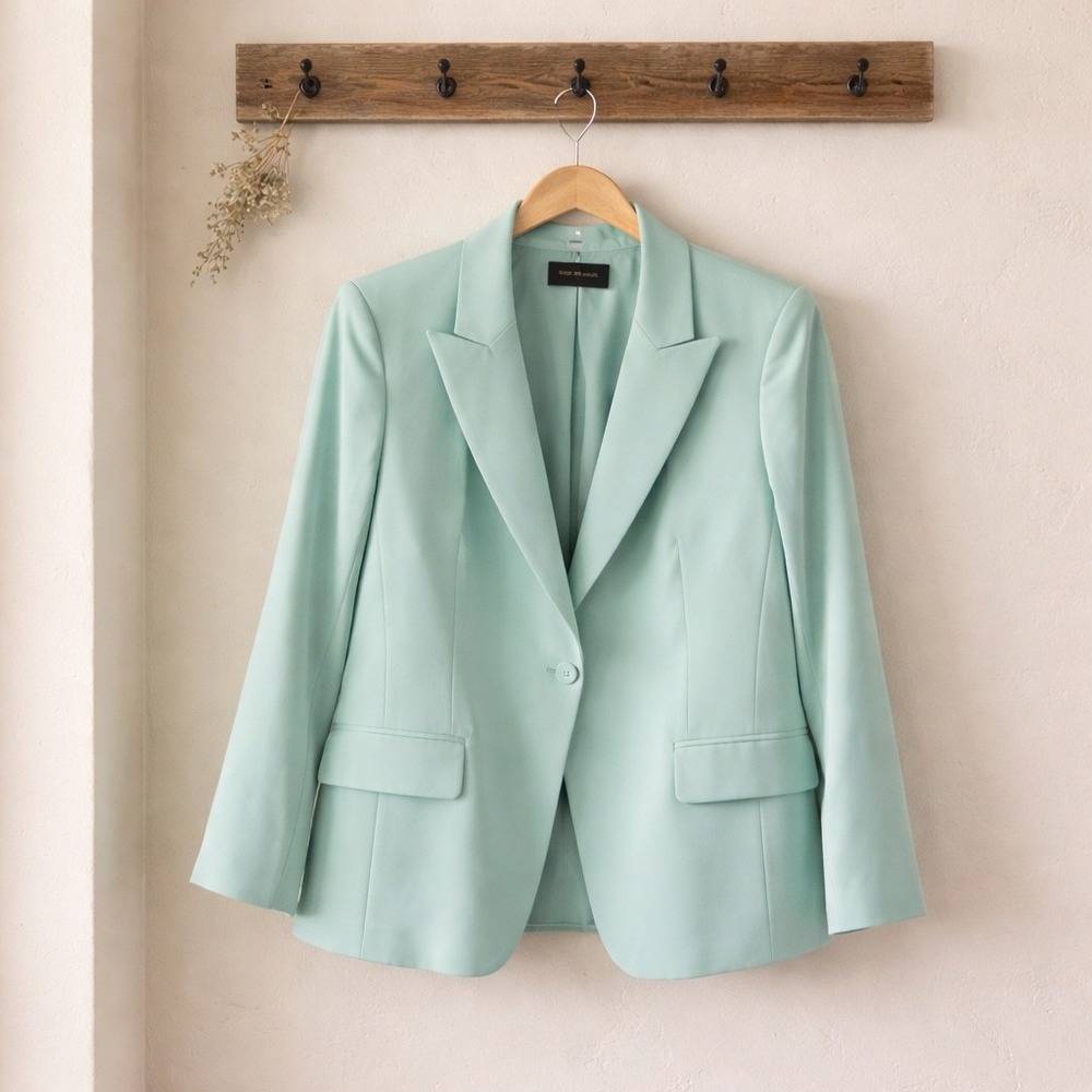 XXL $398 Aqua blazer KOBI HAPERIN